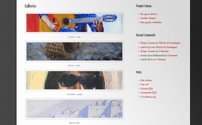 Gallerioppdatering